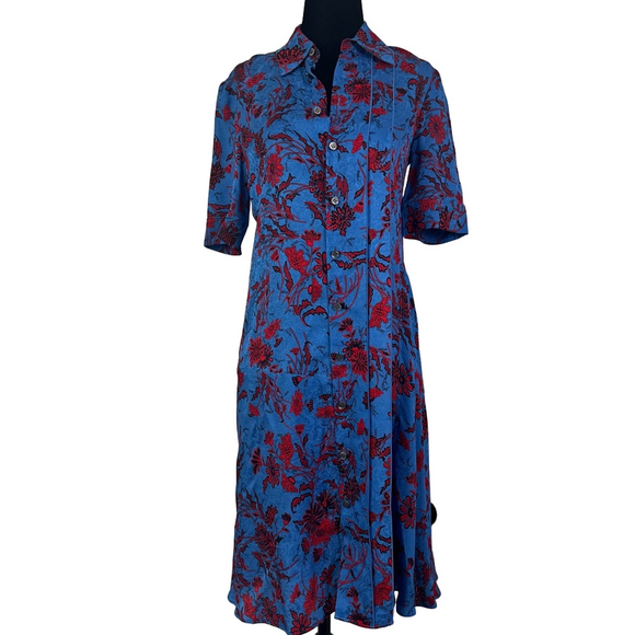 Derek Lam Dresses & Skirts - Derek Lam silk button down short sleeve women’s size 0